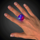 LED Bumpy Jelly Rings